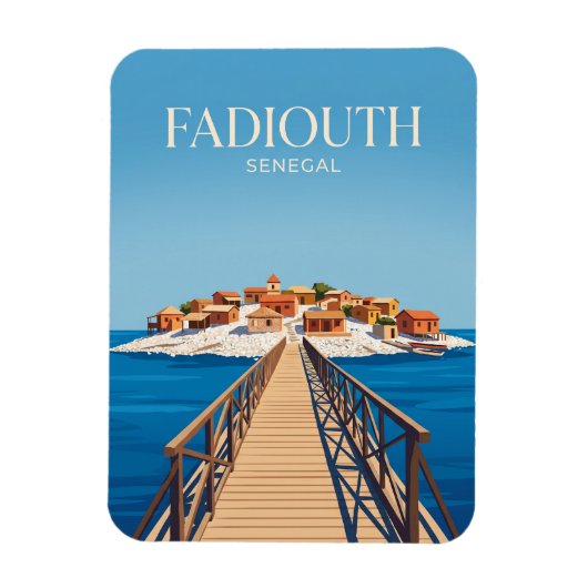 Shell Island (Fadiouth) Senegal -> Schateiland (Fa Magneet (Verticaal)