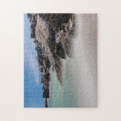 Shell Island Rotsen En Golven Legpuzzel (Verticaal)