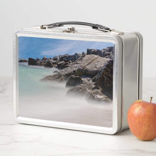 Shell Island Rotsen En Golven Lunchbox (In situ)
