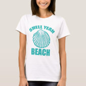 Shell Ja Beach T-shirt (Voorkant)