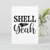 Shell Ja Bedankkaart (Staand voorkant)