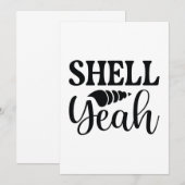 Shell Ja Bedankkaart (Voorkant / Achterkant)