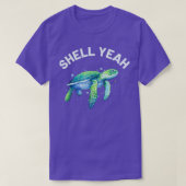 Shell Ja Cute Tortoise Zee Turtle Lover T-shirt (Design voorkant)