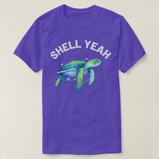 Shell Ja Cute Tortoise Zee Turtle Lover T-shirt (Design voorkant)
