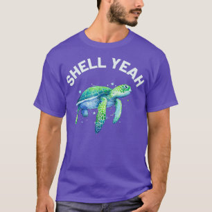 Shell Ja Cute Tortoise Zee Turtle Lover T-shirt