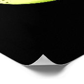 Shell Ja Funny Snail Pun Dark BG Poster (Hoek)