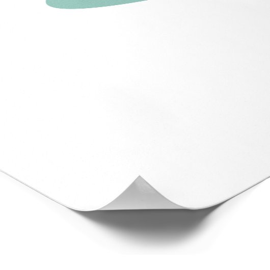 Shell Ja Grappige slak Pun Poster (Hoek)