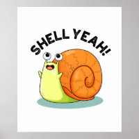 Shell Ja Grappige slak Pun
