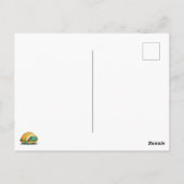 Shell Ja. Het is Taco Time. Taco Turtle Briefkaart (Achterkant)