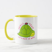 Shell Ja Introverted Turtle Cute Mok (Links)