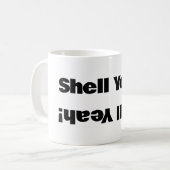 Shell Ja. Koffiemok (Voorkant links)