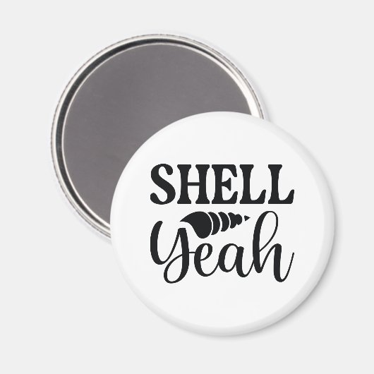 Shell Ja Magneet (Voorkant / Achterkant)