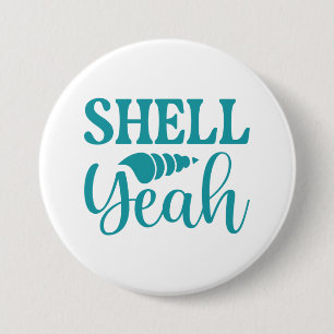 Shell Ja Ronde Button 7,6 Cm