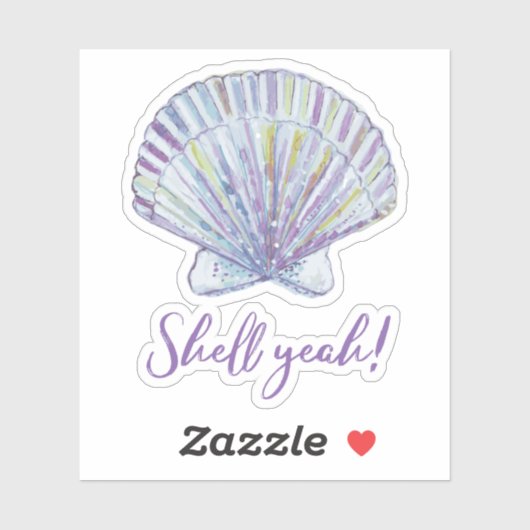 Shell Ja. Sticker (Vel)