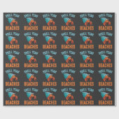 Shell Ja strandt de offensieve Quote Crab Cadeaupapier (Vlak)