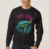Shell Ja Vacation Beach Zee Turtle Trui (Voorkant)