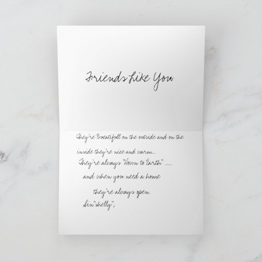 Shell-Kaart Feestdagen Kaart (Binnen)