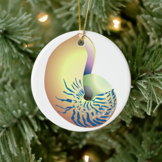 SHELL KERAMISCH ORNAMENT (Boom)