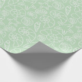 Shell Kerstmis Cadeaupapier (Hoek)