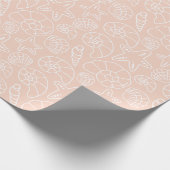 Shell Kerstmis Cadeaupapier (Hoek)