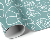 Shell Kerstmis Cadeaupapier (Rol Hoek)