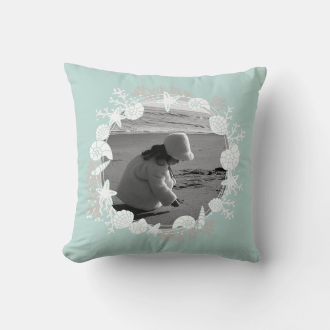 Shell Kerstmis Kussen (Voorkant)