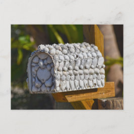 Shell Mailbox, Fort Myers Beach, Florida Briefkaart