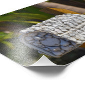 Shell Mailbox, Fort Myers Beach, Florida Foto Afdruk (Hoek)