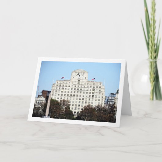 Shell-Mex House, The Strand, Londen Kaart (Voorkant)