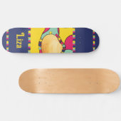 shell modern abstract design strand persoonlijk skateboard (Horizontaal)