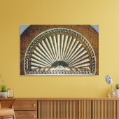 Shell mozaïek, Insula II Gebouw I 130-150 AD Canvas Afdruk (Insitu (Woonkamer))