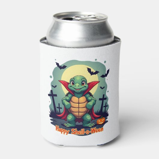 Shell-o-Ween Turtle Blikjeskoeler (Blikje Voorkant)