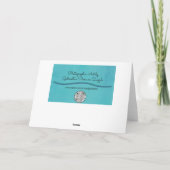 Shell Oceaan Zee Strand Verjaardagskaart Kaart (Achterkant)