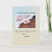 Shell on Beach Progress Enmoediger on Recovery Kaart (Voorkant)