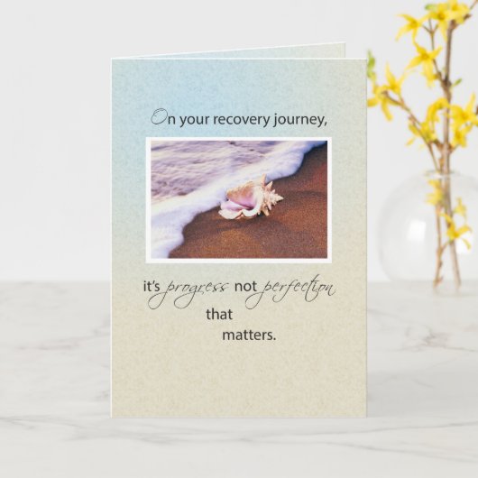 Shell on Beach Progress Enmoediger on Recovery Kaart (Gele Bloem)