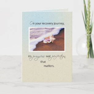 Shell on Beach Progress Enmoediger on Recovery Kaart