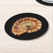 Shell-onderzetter Ronde Kartonnen Onderzetter (Gebogen)