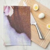 Shell op de strand theedoek (Quarter Fold)