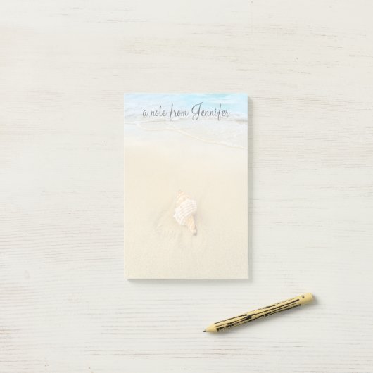 Shell op strand | Jamaica Post-it® Notes (Op bureau)