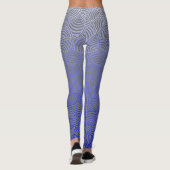 Shell patroon.03.nbg Grey BG Leggings (Achterkant)