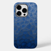 Shell patroon.04.w DBlue BG Case-Mate iPhone Case (Achterkant)