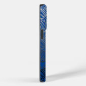 Shell patroon.04.w DBlue BG Case-Mate iPhone Case (Achterkant / Rechts)