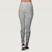 Shell patroon.04.w l Grey BG Leggings (Achterkant)