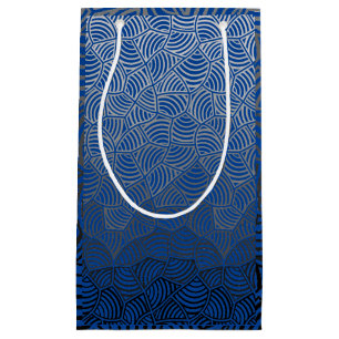 Shell patroon.04.w Leggings DBlue BG Klein Cadeauzakje