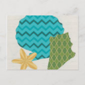 Shell Pattern II Briefkaart (Voorkant)
