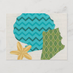 Shell Pattern II Briefkaart