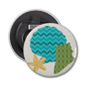 Shell Pattern II Button Flesopener