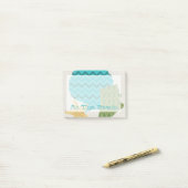 Shell Pattern II Post-it® Notes (Op bureau)