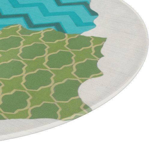 Shell Pattern II Snijplank (Hoek)