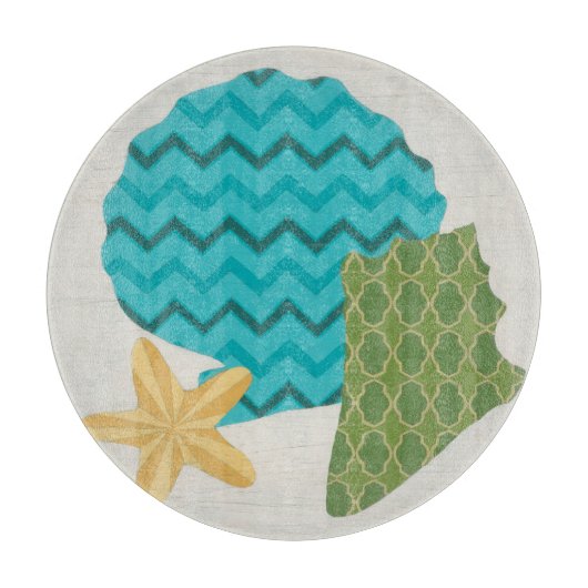 Shell Pattern II Snijplank (Voorkant)